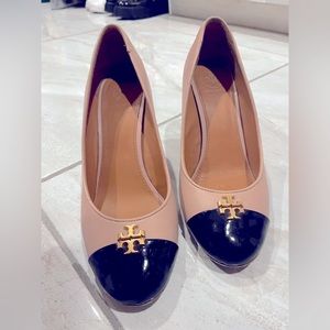 Pre loved Tory Burch Wedges size 7.